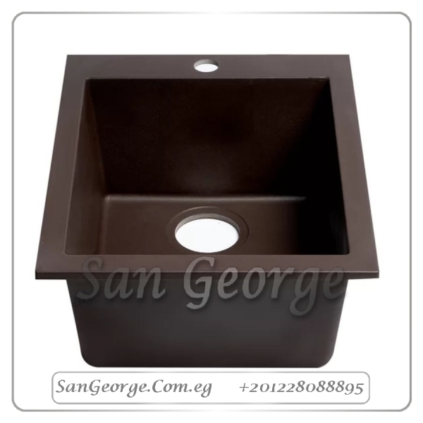 حوض جرانيت 41 × 51 Ks-102 Brown من San George Design