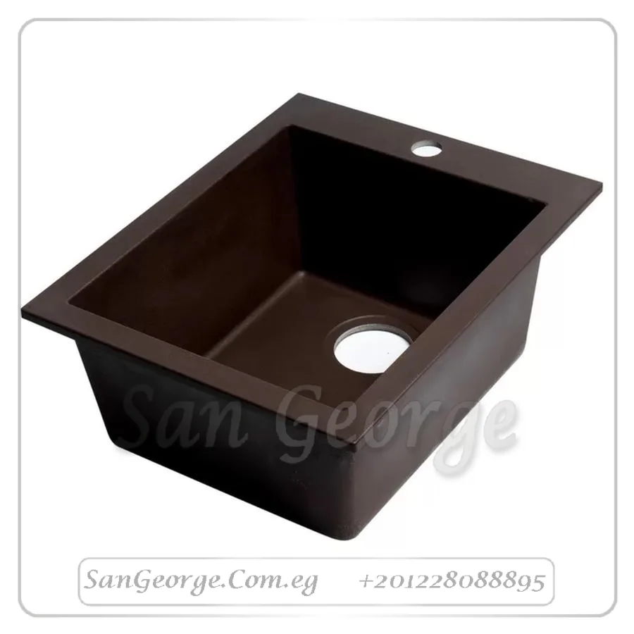 حوض جرانيت 41 × 51 Ks-102 Brown من San George Design
