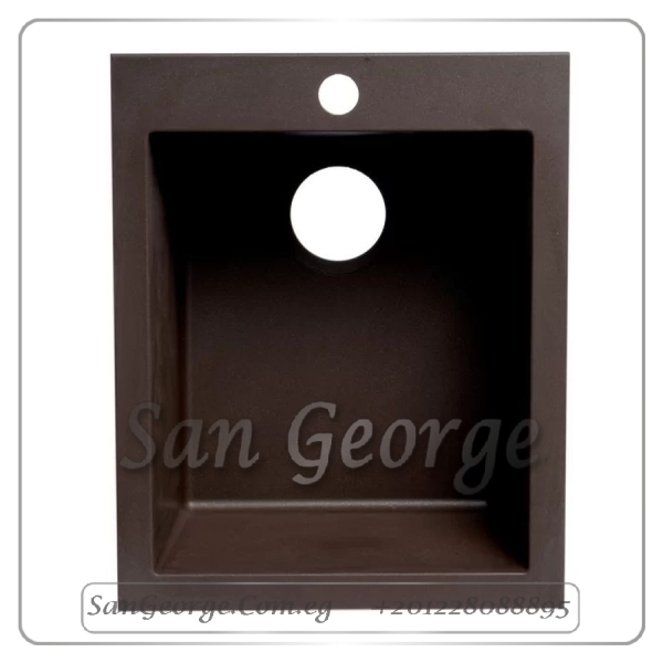 حوض جرانيت 41 × 51 Ks-102 Brown من San George Design