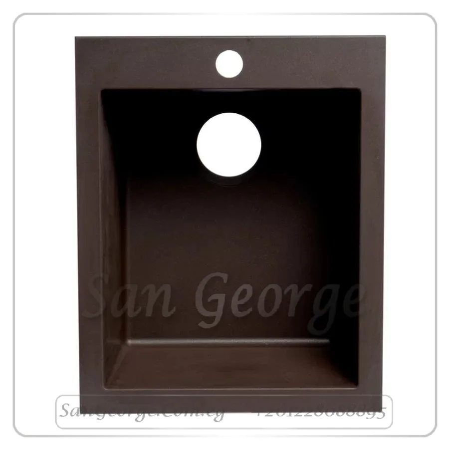 حوض جرانيت 41 × 51 Ks-102 Brown من San George Design
