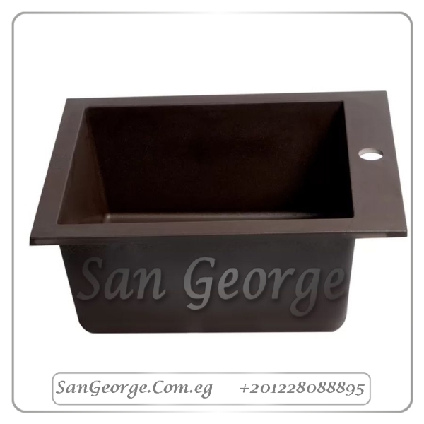 حوض جرانيت 41 × 51 Ks-102 Brown من San George Design