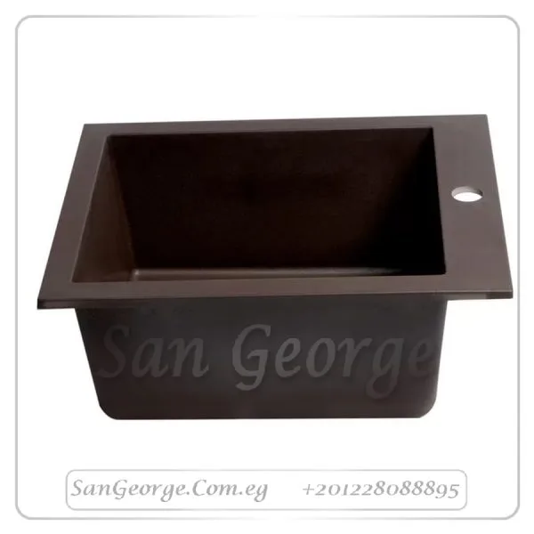 حوض جرانيت 41 × 51 Ks-102 Brown من San George Design
