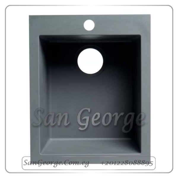 حوض جرانيت 41 × 51 Ks-102 dark grey من San George Design