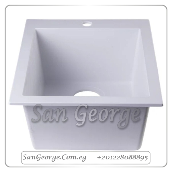 Granite Kitchen Sink 41 × 51 Ks-102 white from San George Design