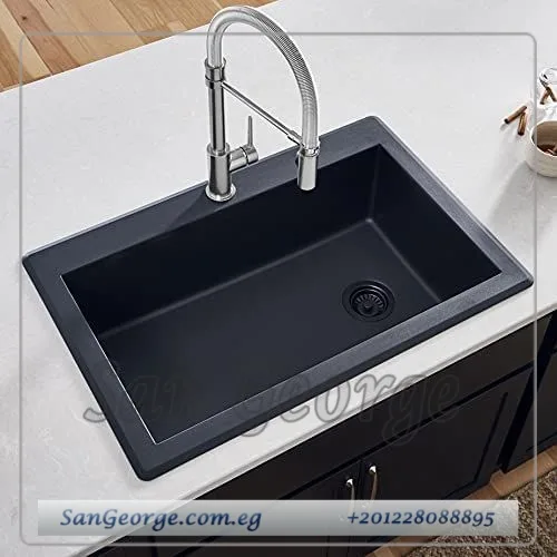 حوض مطبخ جرانيت صناعي 60 × 50 Ks-106 من San George Design