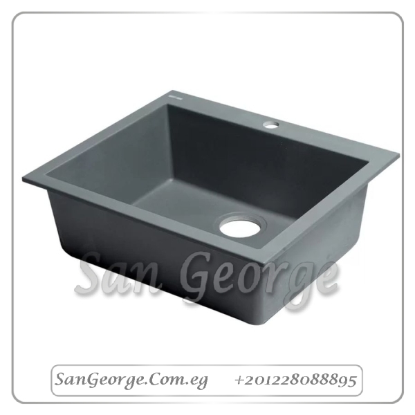 حوض مطبخ جرانيت 60 × 50 Ks-106-LG من San George Design