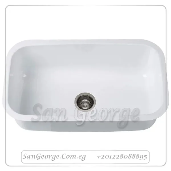 حوض جرانيت ابيض 46 × 70 Ks-107 من San George Design