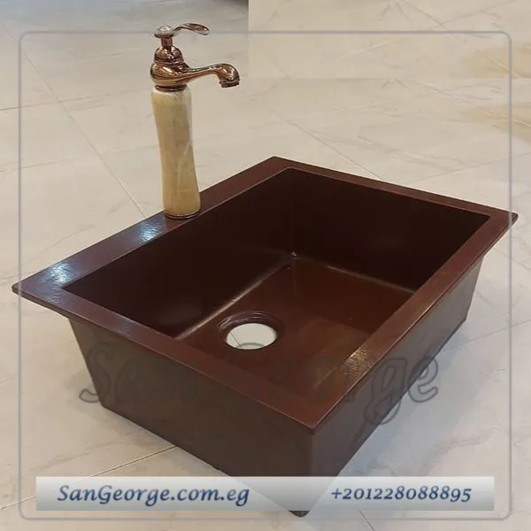 حوض مطبخ جرانيت 60 × 50 Ks-106-B من San George Design