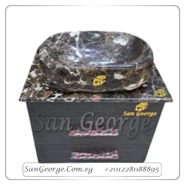 Marble Wood Vanity