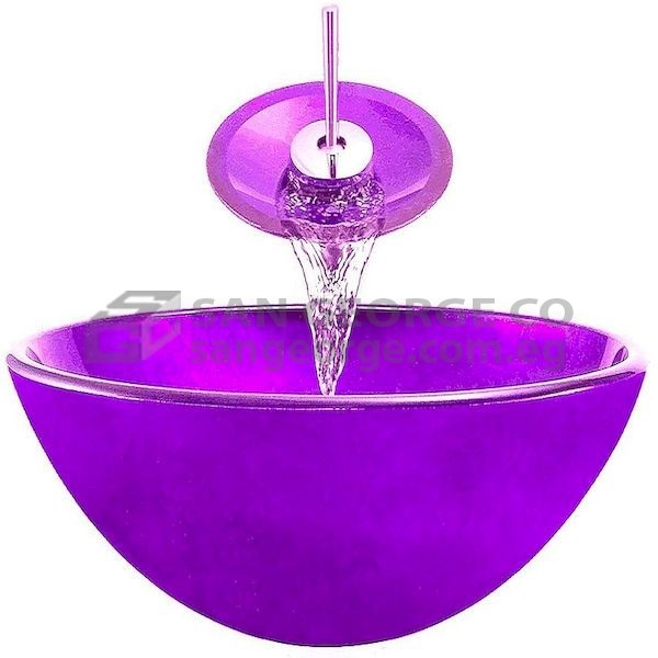 Bathroom Glass Sink A-206 by San George Design