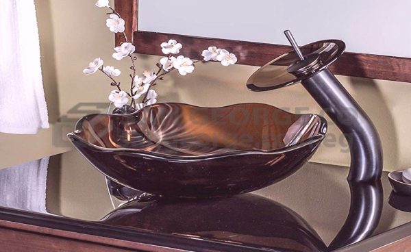 Bathroom Glass Sink A-2013 by San George Design