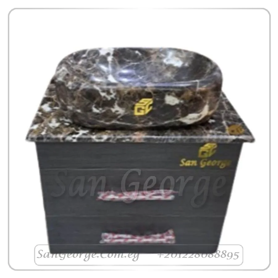 Marble Wood Vanity