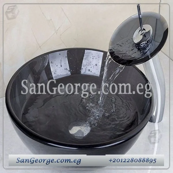 حوض زجاج الحمام A-3001 من San George Design