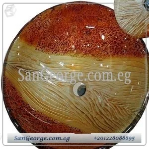 حوض زجاج الحمام C-3001_2 من San George Design