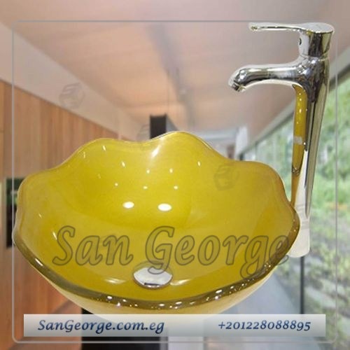Glass Bathroom Sink A-2020 by San George Design