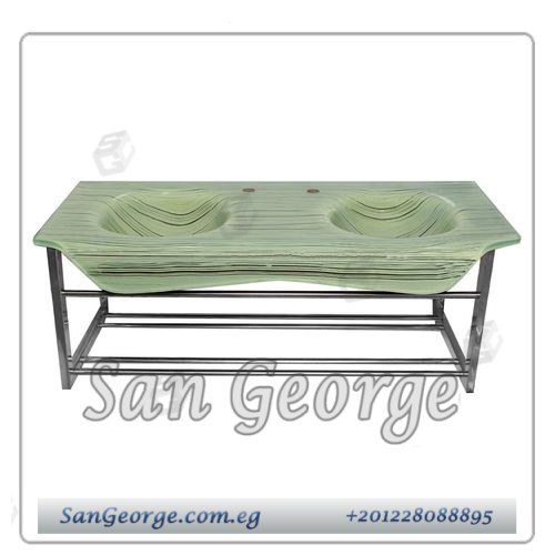 وحده حمام زجاج 3205 بيج 120 سم من San George Design