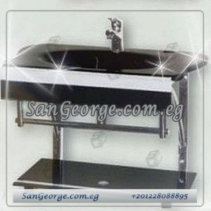 Glass Bathroom Vanity Set 362 80 cm by San George Design