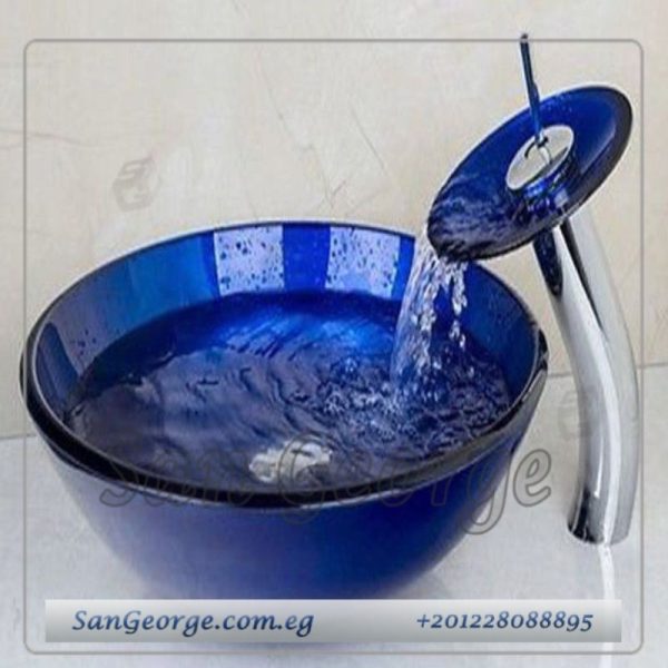 Vanity Glass Basin Wood Br-Mar-Bg-080
