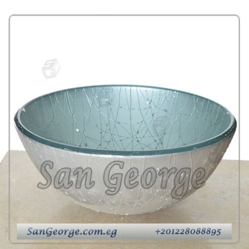 Glass Wood Vanity Br-Mar-Bg-051