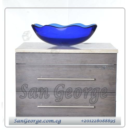 Wooden Vanity Vessel Sink Br-Mar-Bg-050