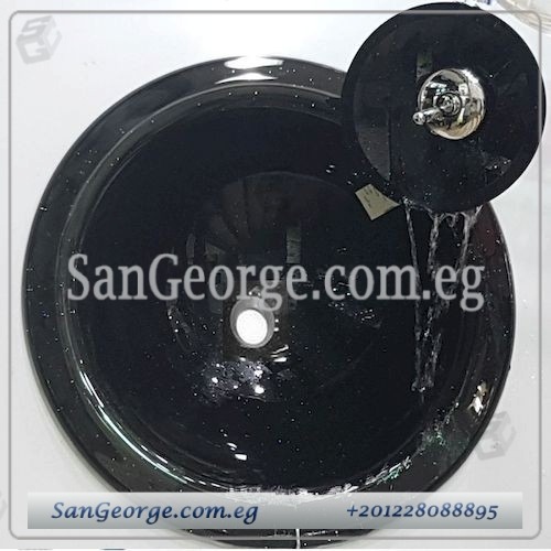 حوض حمام مودرن A-5007-Black2 من San George Design