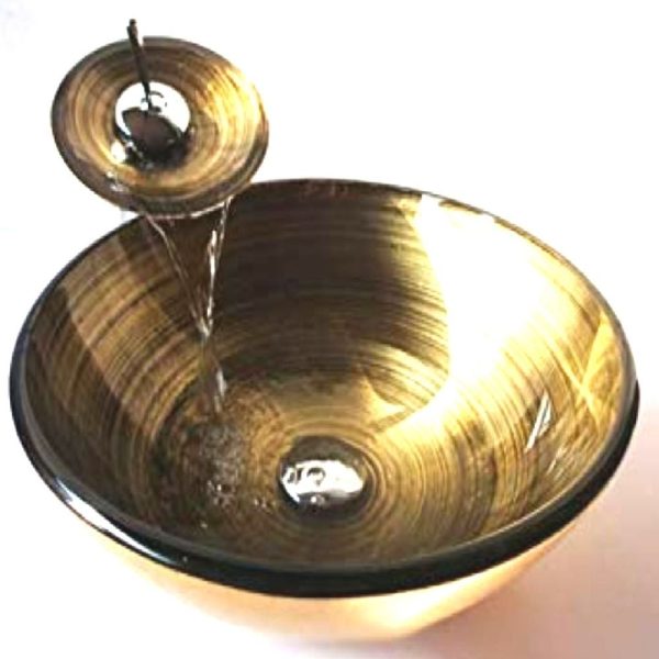 حوض حمام زجاج C-7001 من San George Design