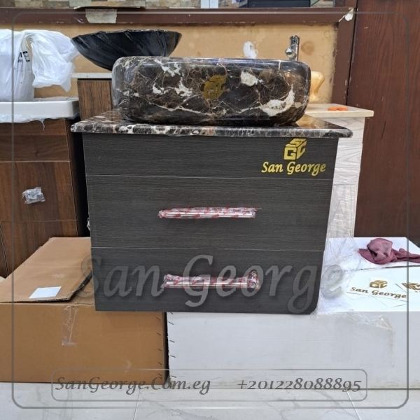 Marble Wood Vanity