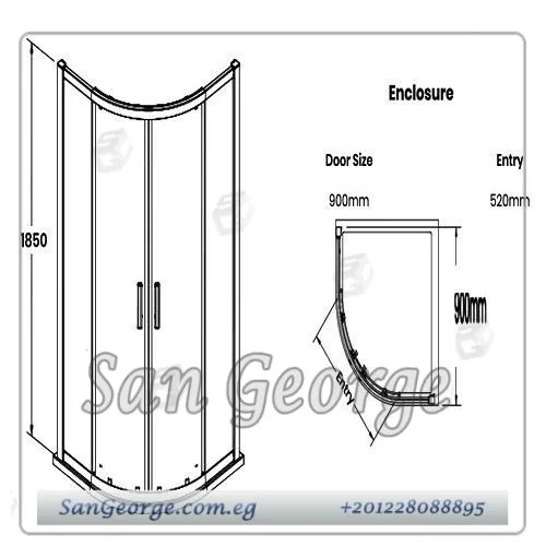 Enclosure كابينه 90×90 802Sm من San George Design
