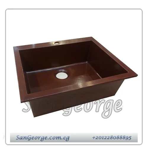 حوض مطبخ جرانيت 60 × 50 Ks-106-B من San George Design