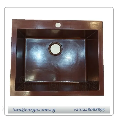 حوض مطبخ جرانيت 60 × 50 Ks-106-B من San George Design
