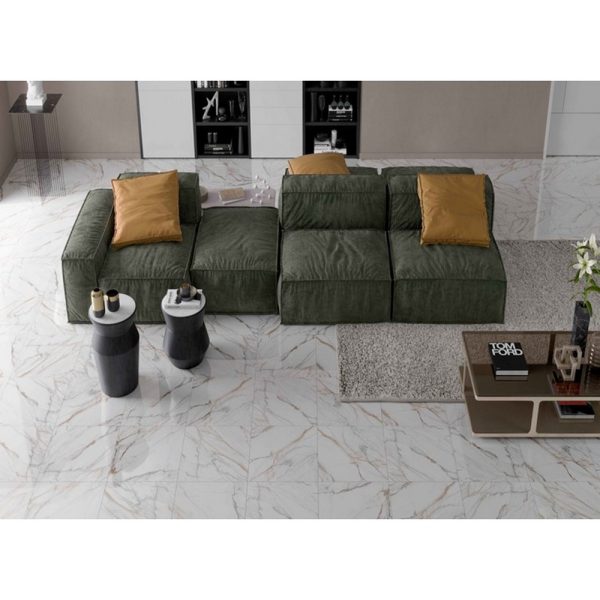 Astra White استرا وايت 60×60 من سيراميكا كليوباترا