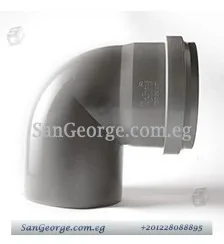 كوع زاوية 90 قطر 110 مم ( 4" )