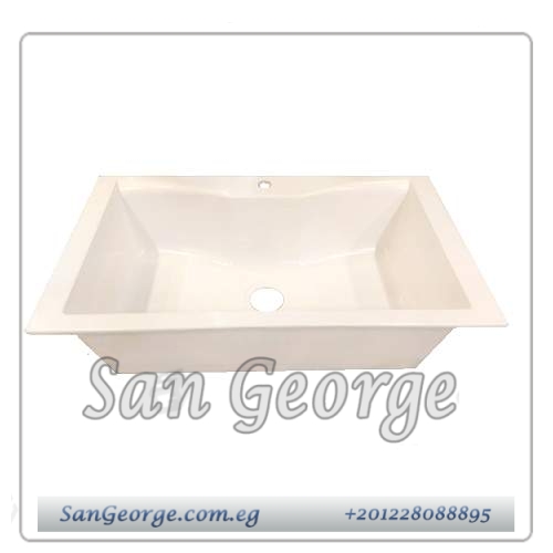 Semi Granite Kitchen sink 86 × 50 Ks-109 من San George Design