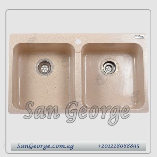 حوض جرانيت مطبخ 86 × 50 Ks-110 من San George Design