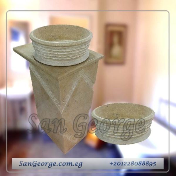 وحده حوض رخام صناعي
