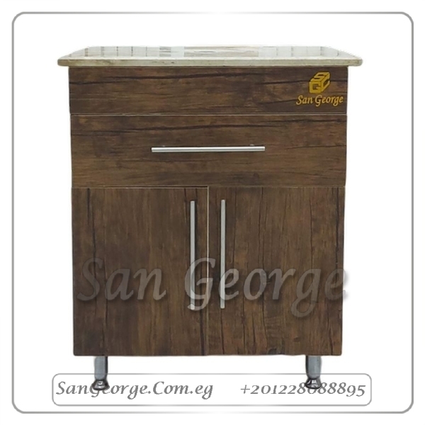 WOOD AND MARBLE UNIT SGC-U9004-A-10 BY SAN GEORGE DESIGN