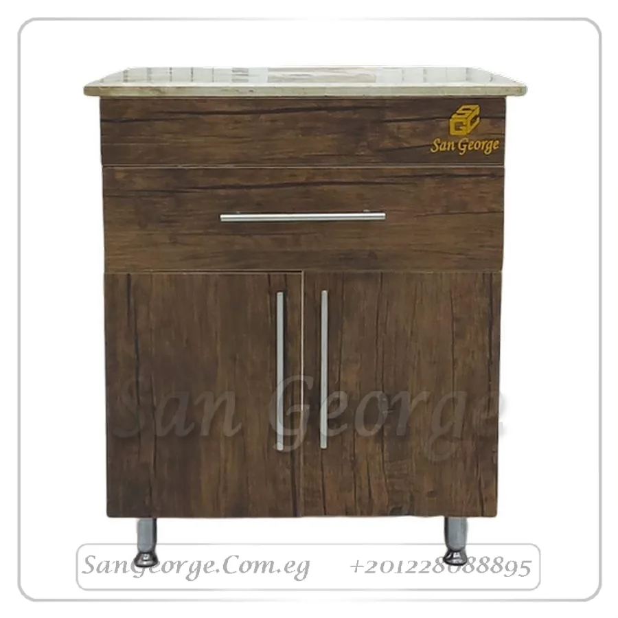 WOOD AND MARBLE UNIT SGC-U9004-A-10 BY SAN GEORGE DESIGN