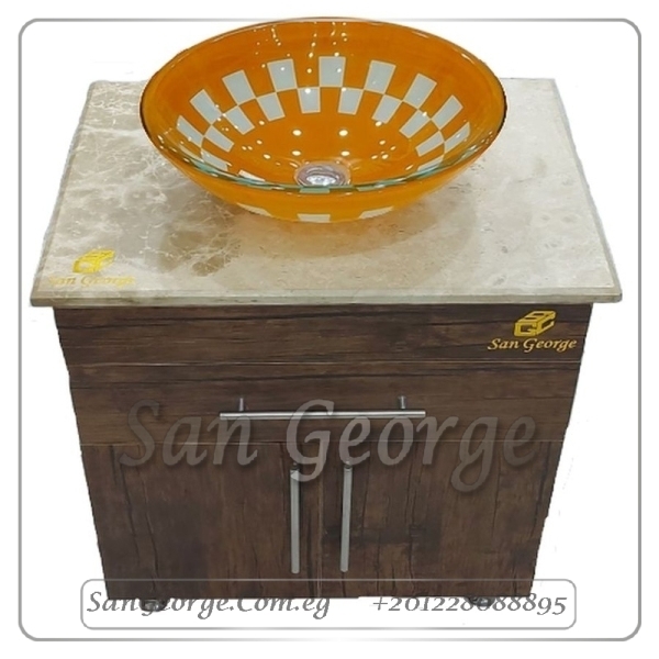 WOOD AND MARBLE UNIT SGC-U9004-A-11 BY SAN GEORGE DESIGN