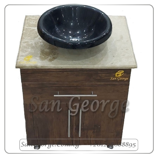 WOOD AND MARBLE UNIT SGC-U9004-A-8 BY SAN GEORGE DESIGN