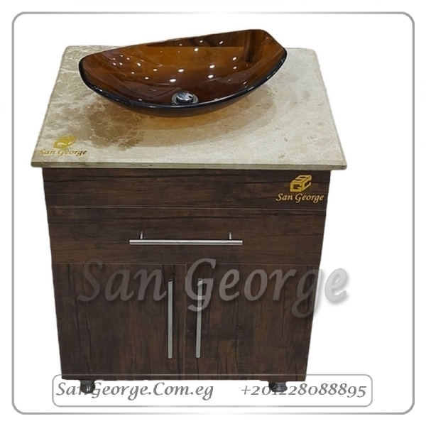 WOOD AND MARBLE UNIT SGC-U9004-B-1 BY SAN GEORGE DESIGN