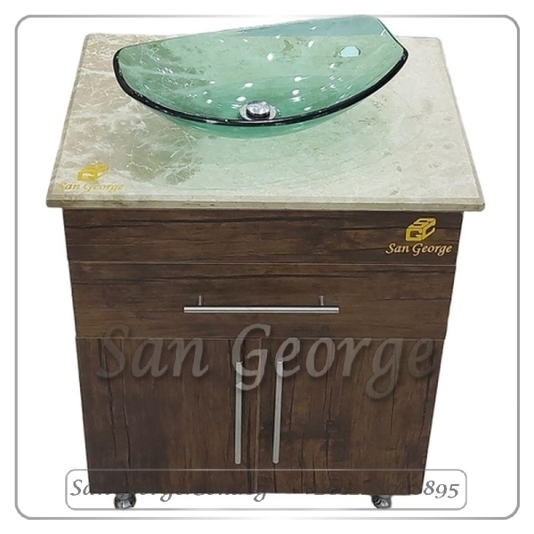 WOOD AND MARBLE UNIT SGC-U9004-B-2 BY SAN GEORGE DESIGN