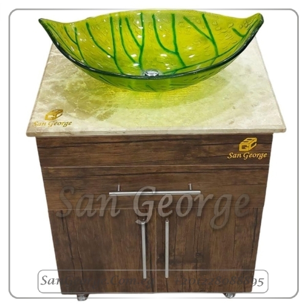 WOOD AND MARBLE UNIT SGC-U9004-C-3 BY SAN GEORGE DESIGN