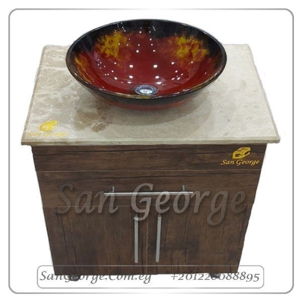 WOOD AND MARBLE UNIT SGC-U9004-A-13 BY SAN GEORGE DESIGN