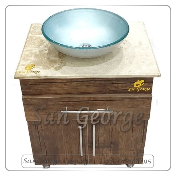 WOOD AND MARBLE UNIT SGC-U9004-A-19 BY SAN GEORGE DESIGN