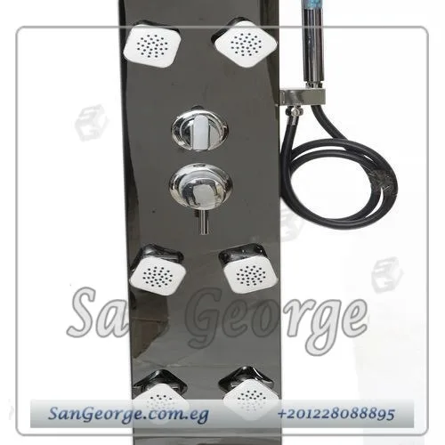 عامود شاور ستانلس جاكوزي بال خلاط وب سماعه وجتات مياه