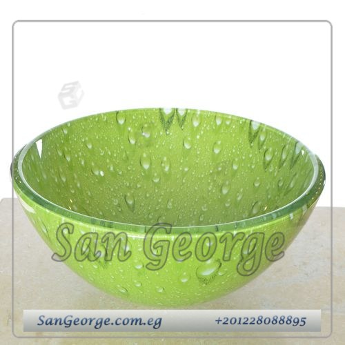 Glass Wood Vanity Br-Mar-Bg-002