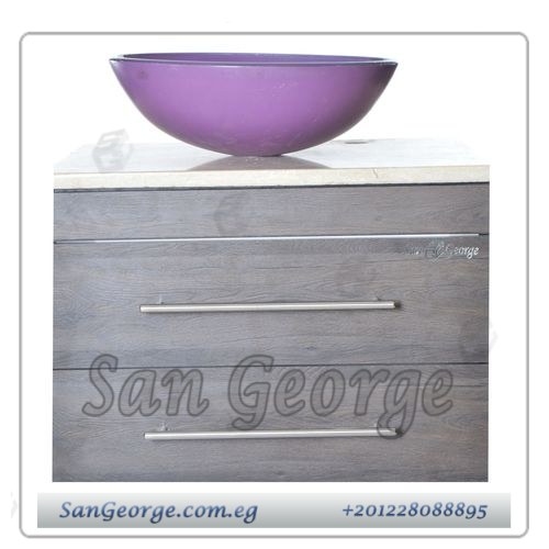 Vanity Glass Basin Wood Br-Mar-Bg-003