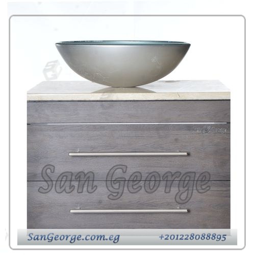 Vanity Glass Basin Wood Br-Mar-Bg-038