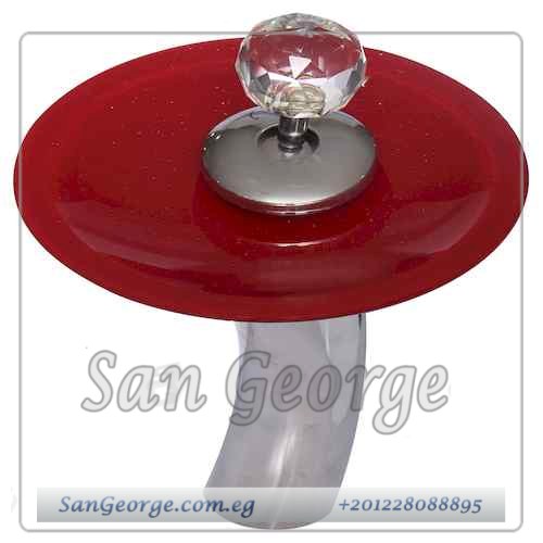 خلاط حوض شلال مقبض كريستال من San George Design xg-218