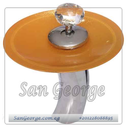 خلاط حوض شلال مقبض كريستال من San George Design xg-216